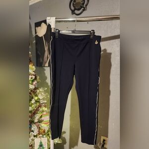 Tommy Hilfiger Navy Pants with White Trim
